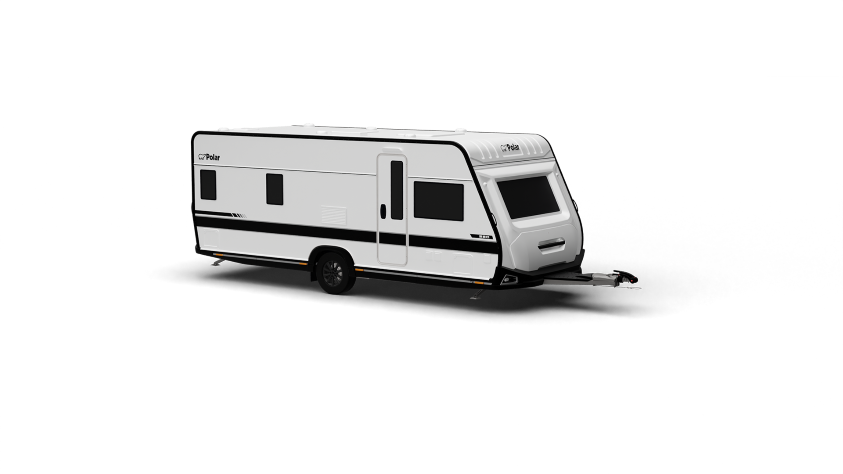 Polar Blackline Wohnwagen