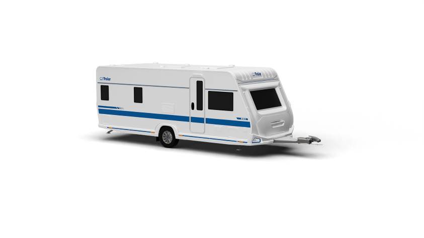 Polar Blueline Wohnwagen